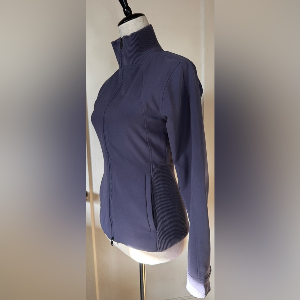 Athleta Stride Jacket Nightfall Purple Athleisure… - image 2
